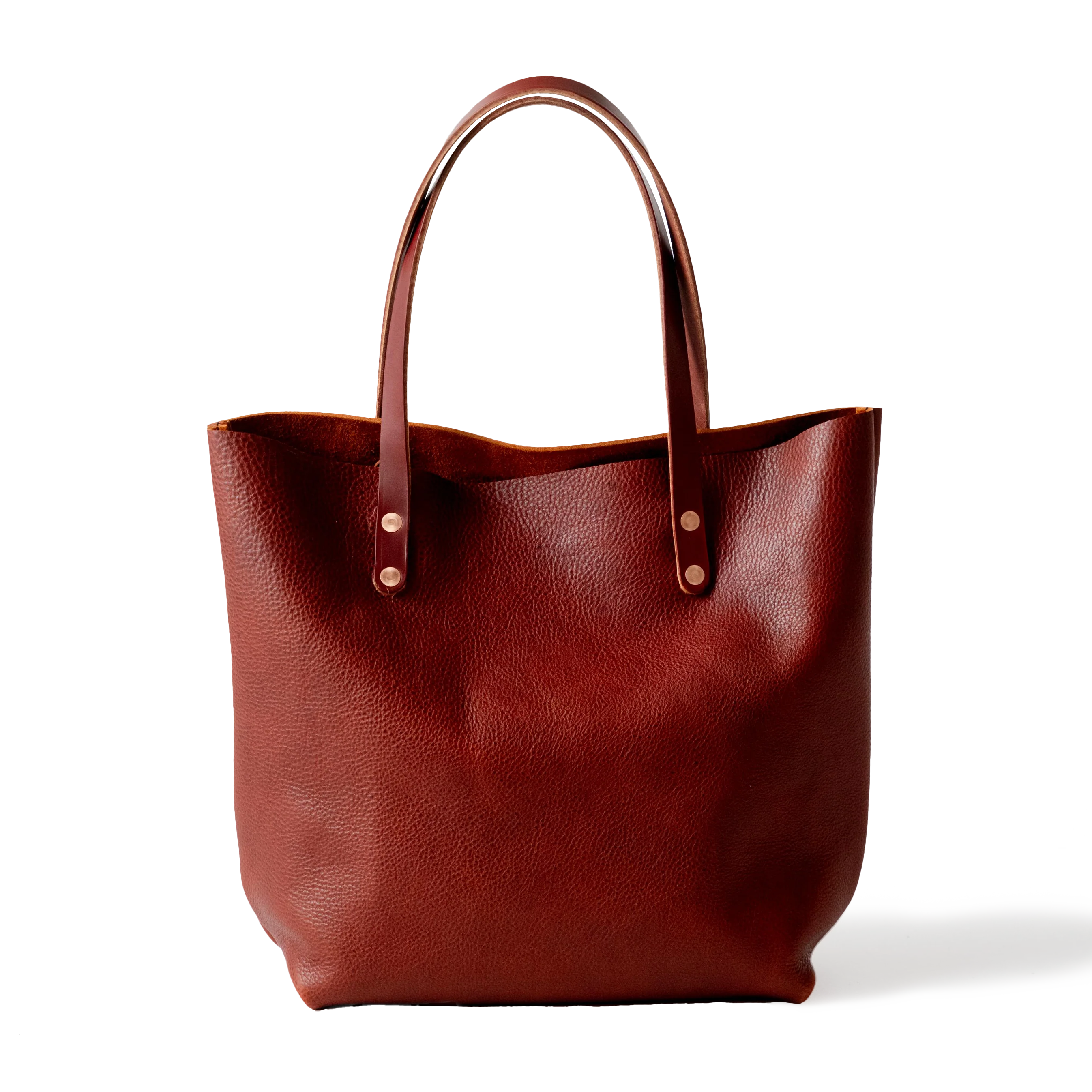 Dark Tan Bulldog Tote