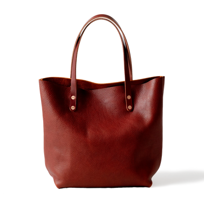 Dark Tan Bulldog Tote