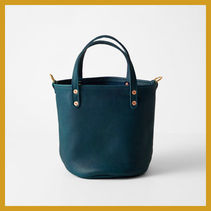 Scratch-and-Dent Cobalt Bulldog Bucket Tote