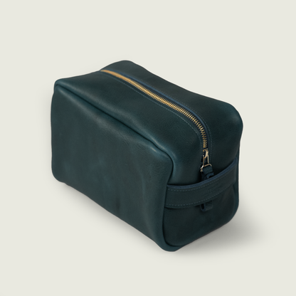 Dark Teal Bulldog Travel Kit