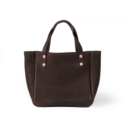 Dark Brown Bulldog Mini Carryall