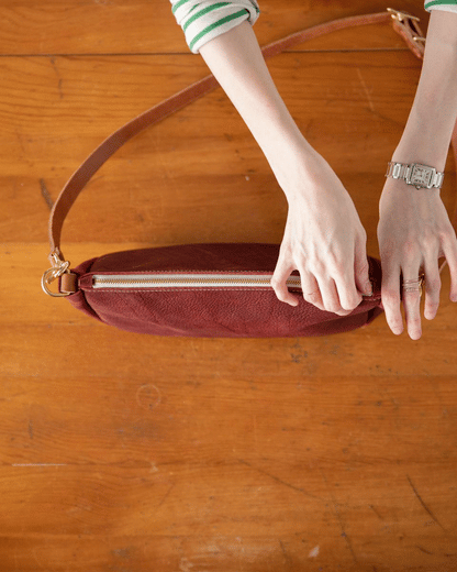 Scratch-and-Dent Red Kodiak Crossbody Bag
