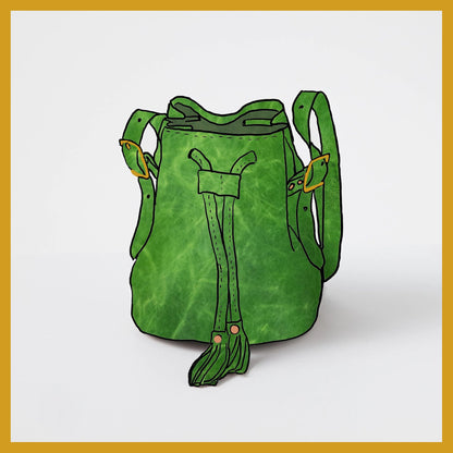 Scratch-and-Dent Fern Kodiak Bucket Bag