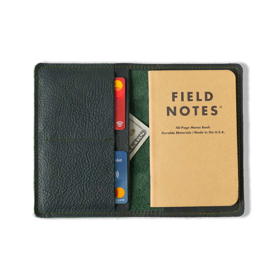 Green Kodiak Passport Wallet