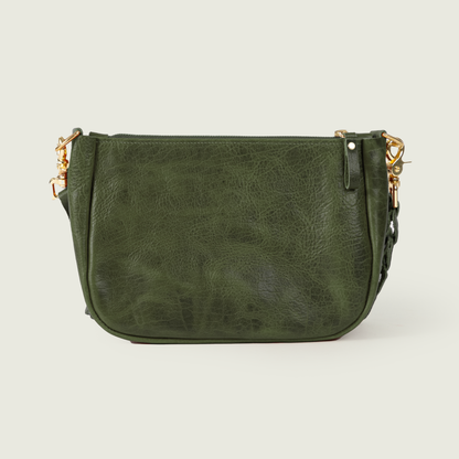 Navajo Bison Medium Crossbody Bag