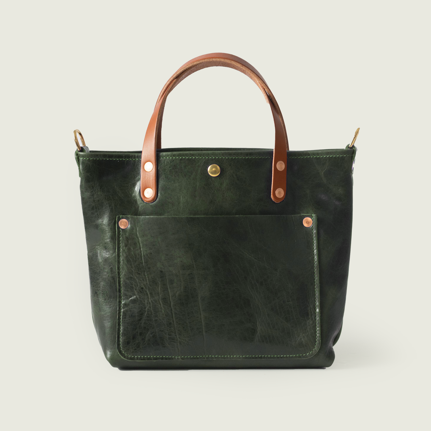 Green Navajo Bison Mini Travel Tote