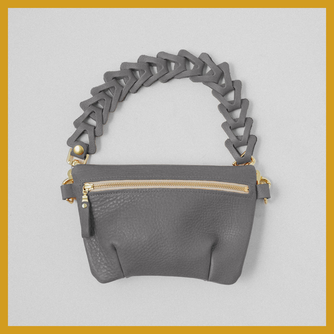 Scratch-and-Dent Grey Cypress Belt Bag