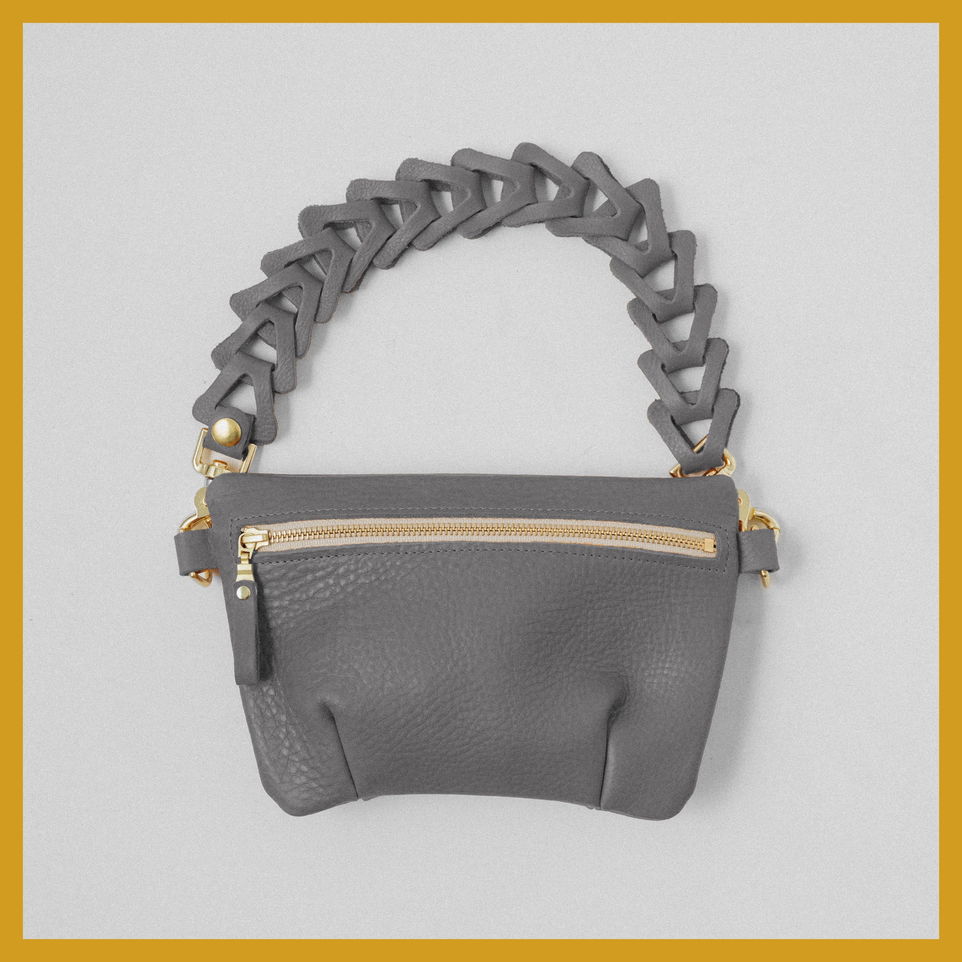 Scratch-and-Dent Grey Cypress Belt Bag