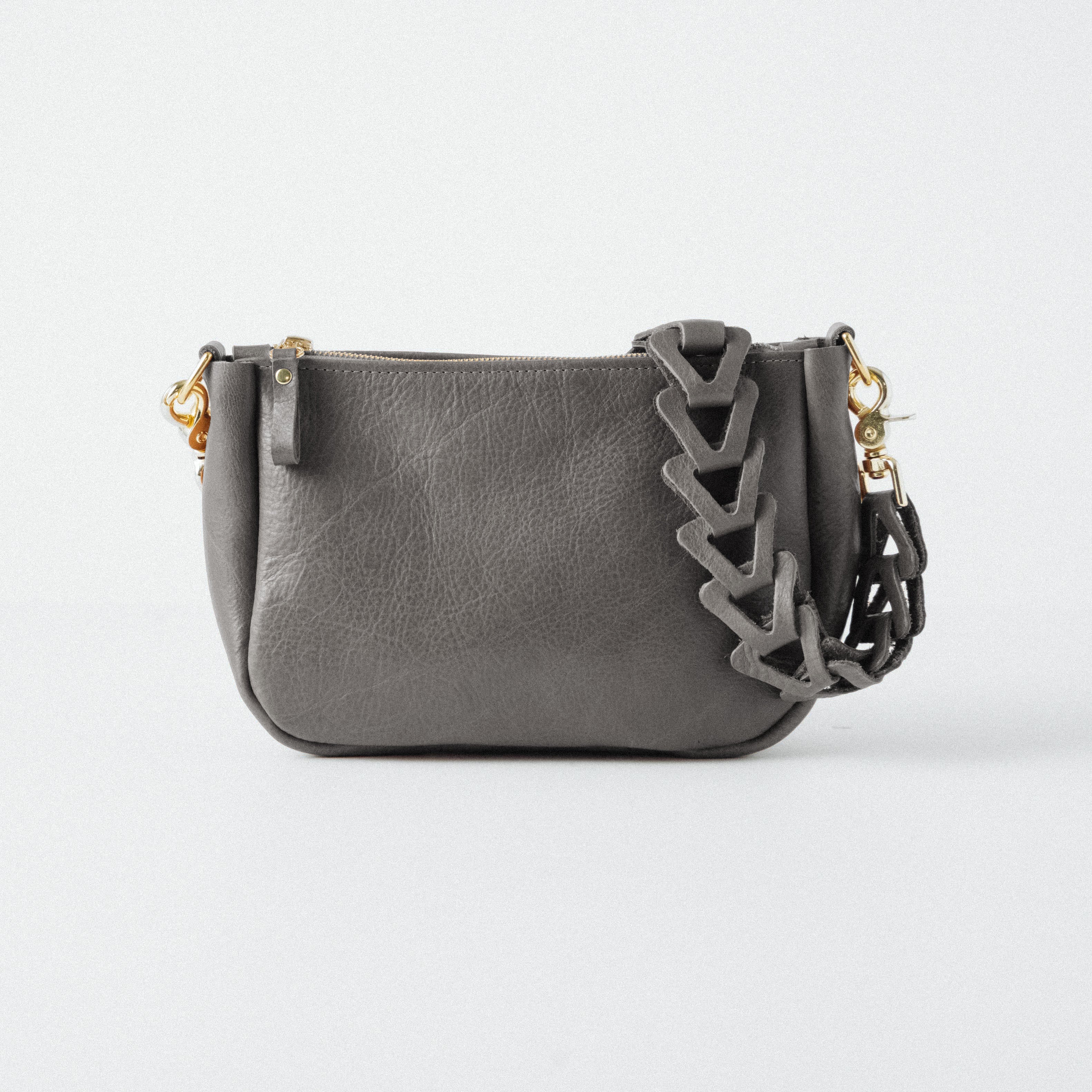 Grey Cypress Medium Crossbody Bag