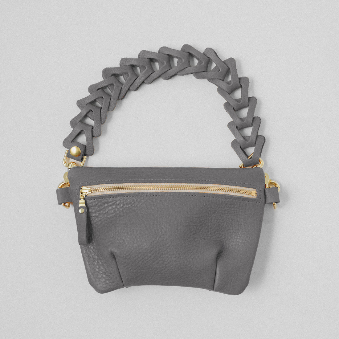 Grey Cypress Belt Bag