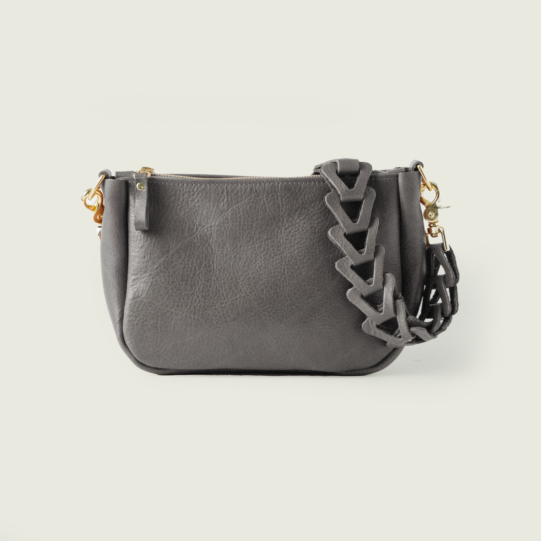 Grey Cypress Medium Crossbody Bag