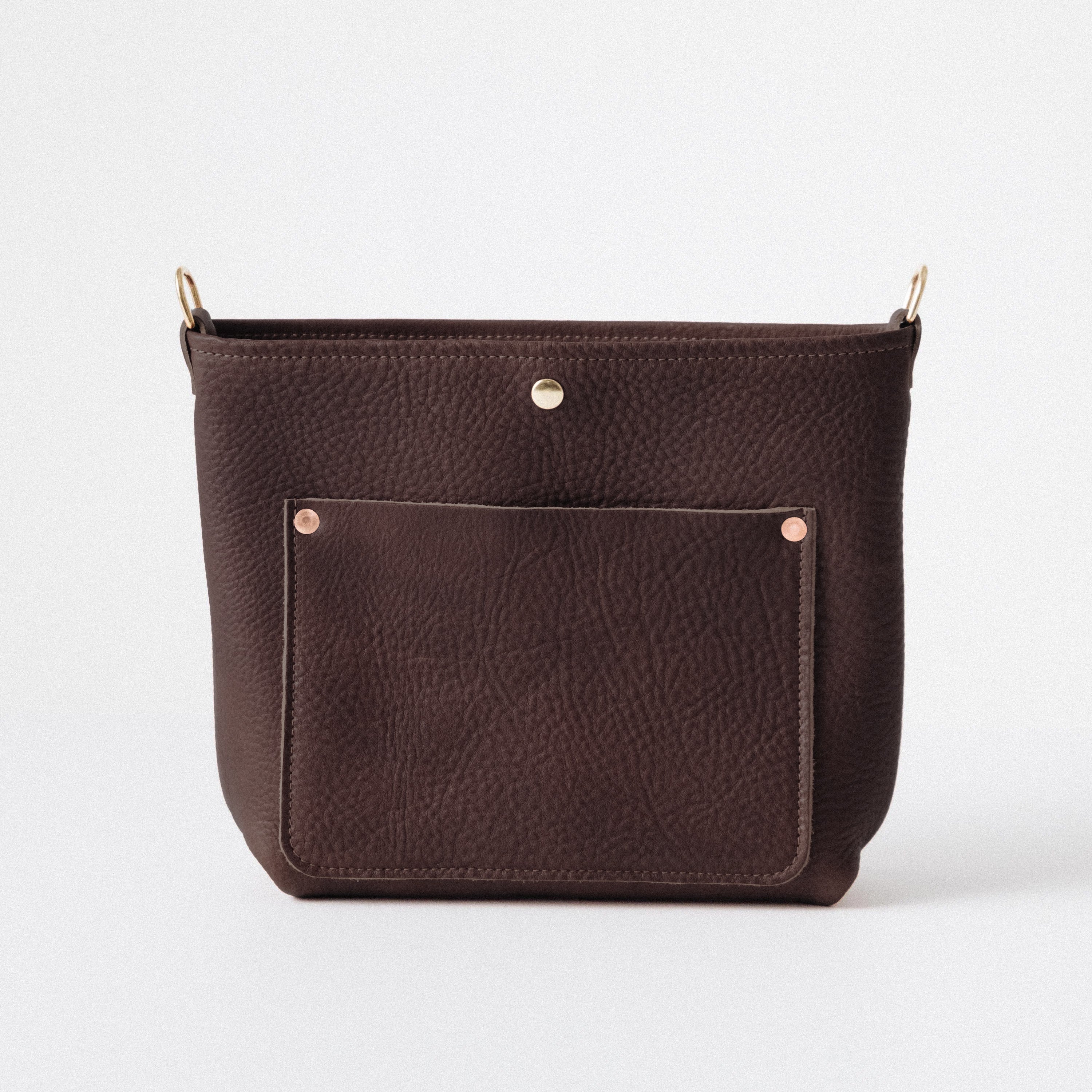 KMM and Co. Crossbody Bag store Dark Brown and Kodiak Tan w/free gift