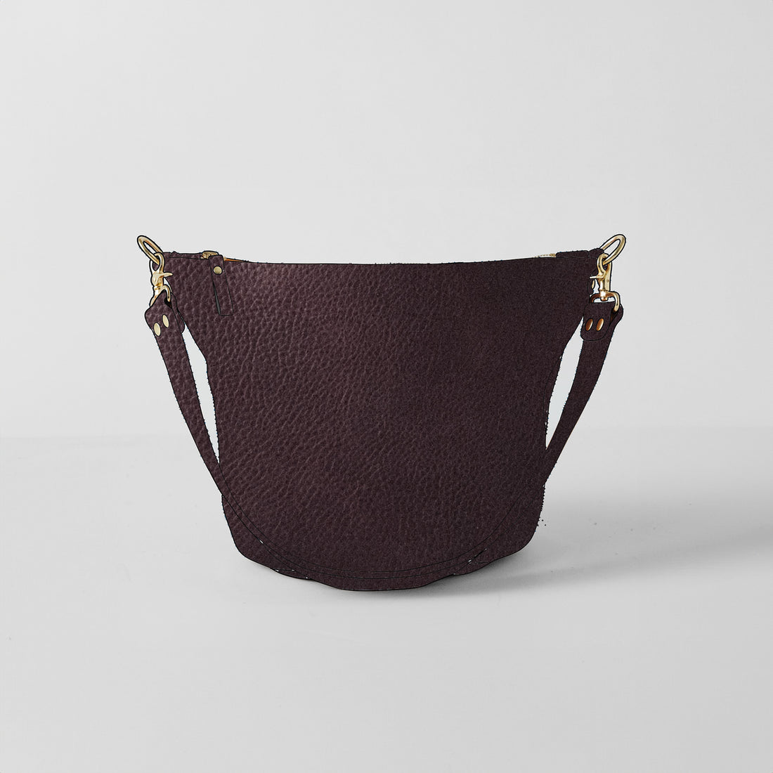 Hickory Mini Zip-Top Bucket Bag