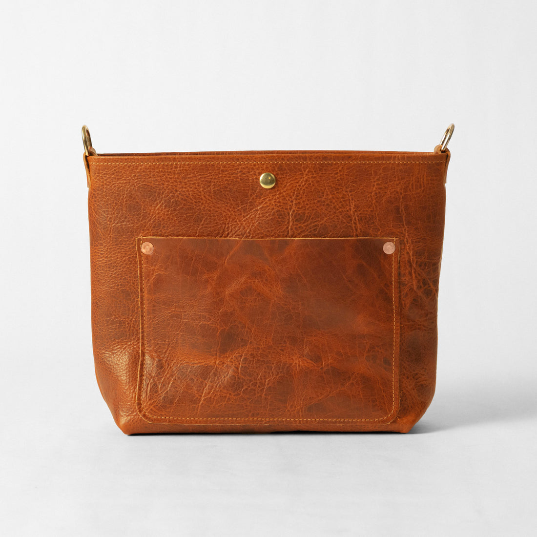 Honey Navajo Bison Crossbody Travel Tote
