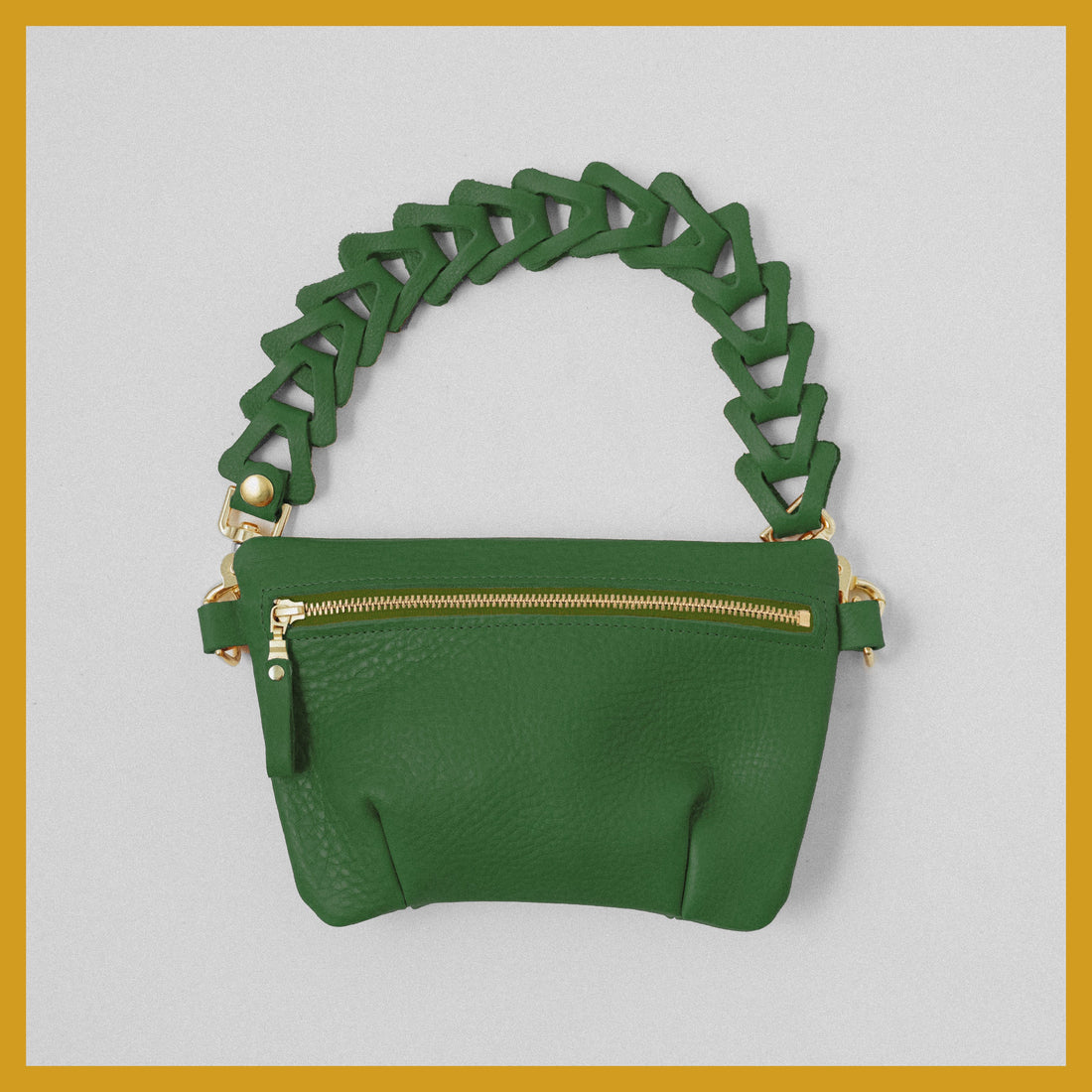 Scratch-and-Dent Leaf Cypress Belt Bag