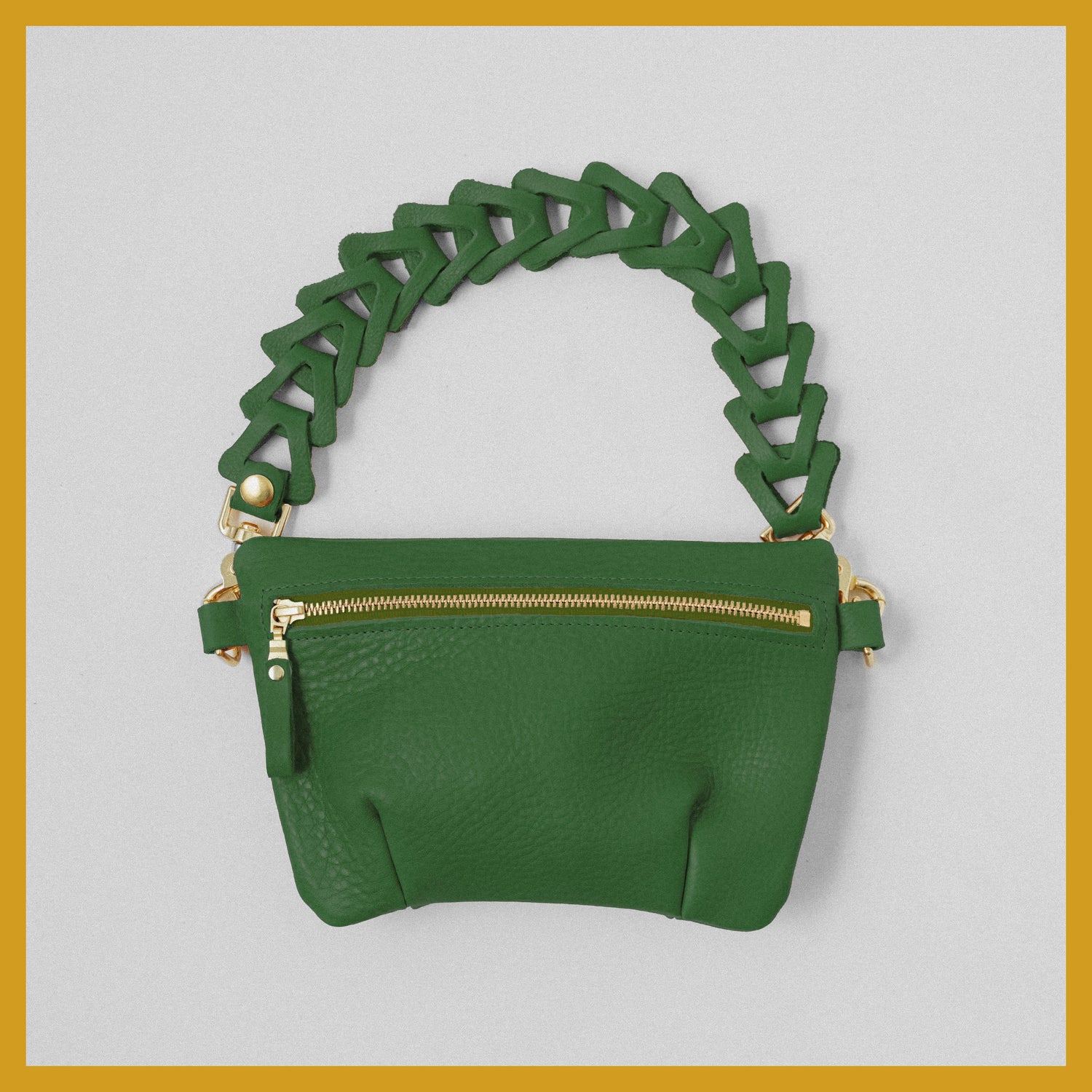 Scratch-and-Dent Leaf Cypress Belt Bag