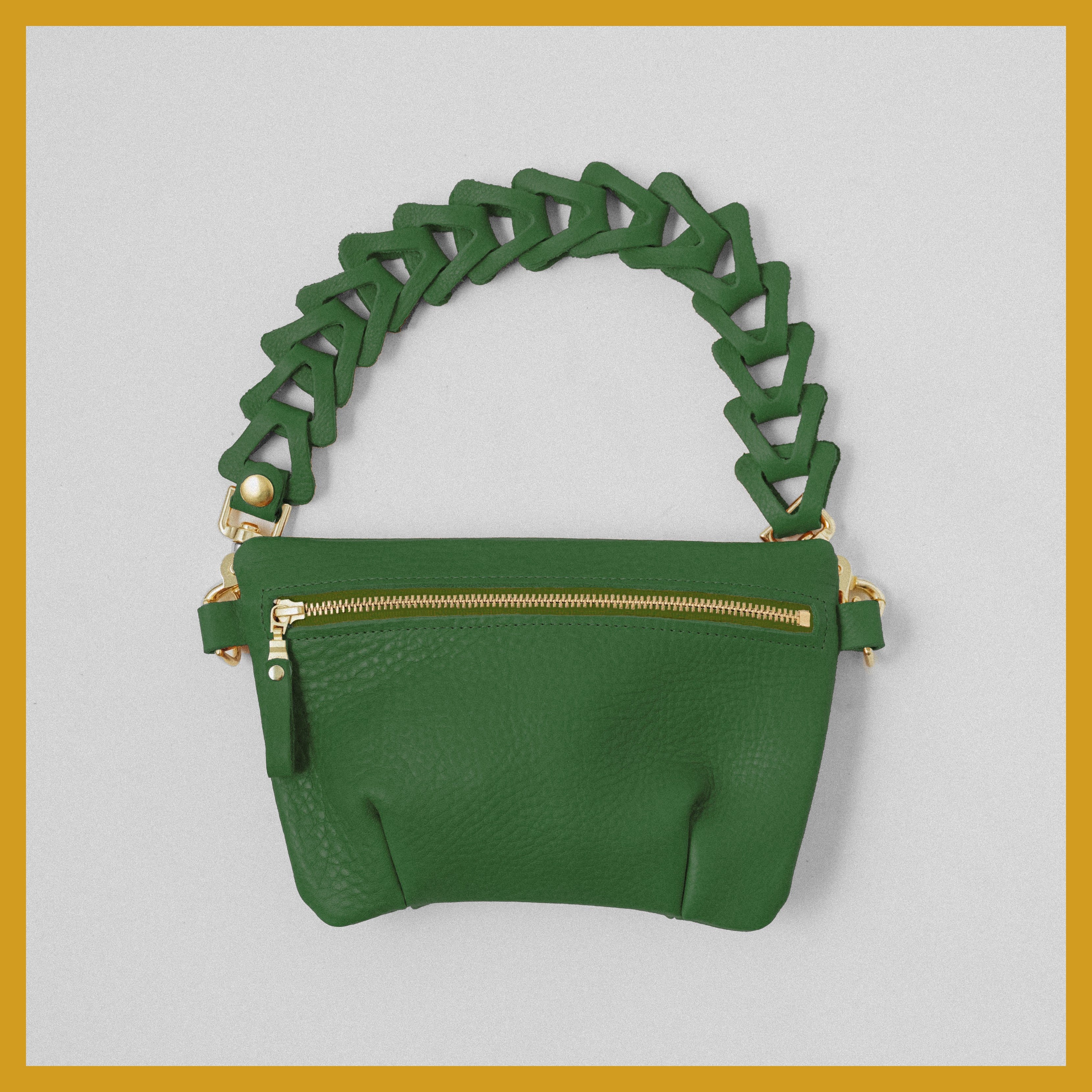 Scratch-and-Dent Leaf Cypress Belt Bag