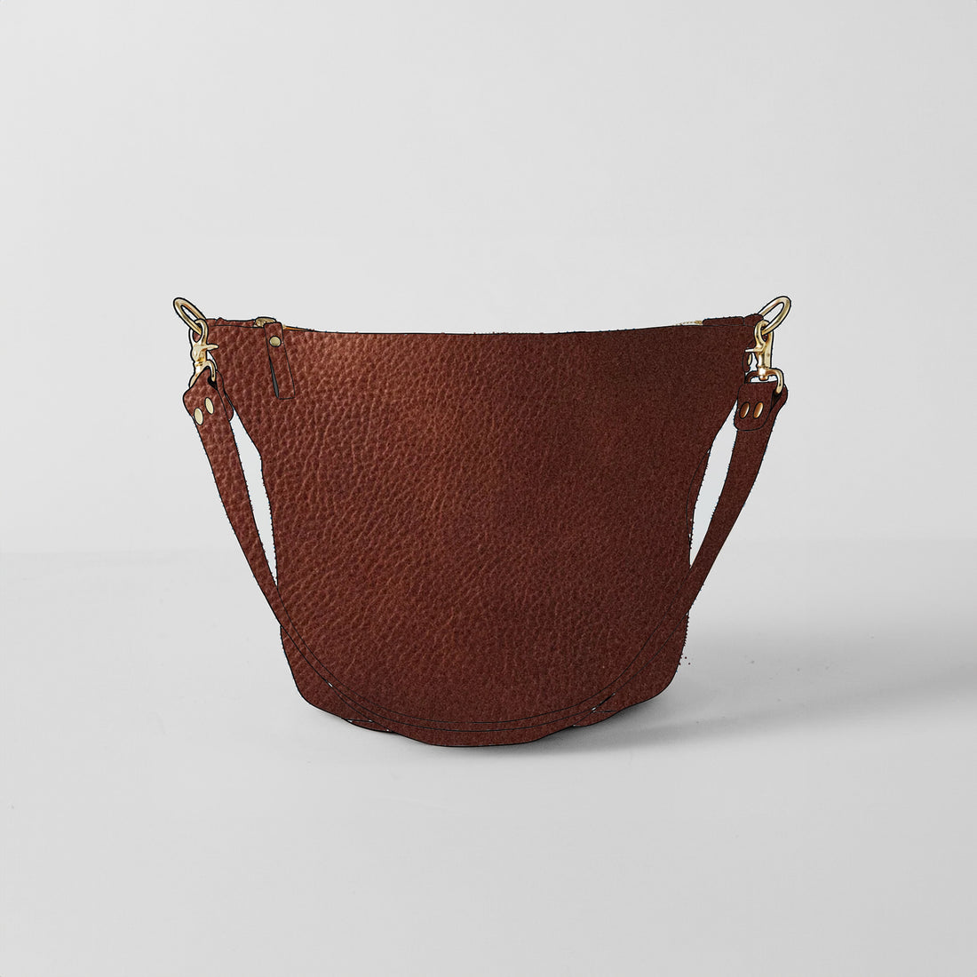 Macchiato Mini Zip-Top Bucket Bag