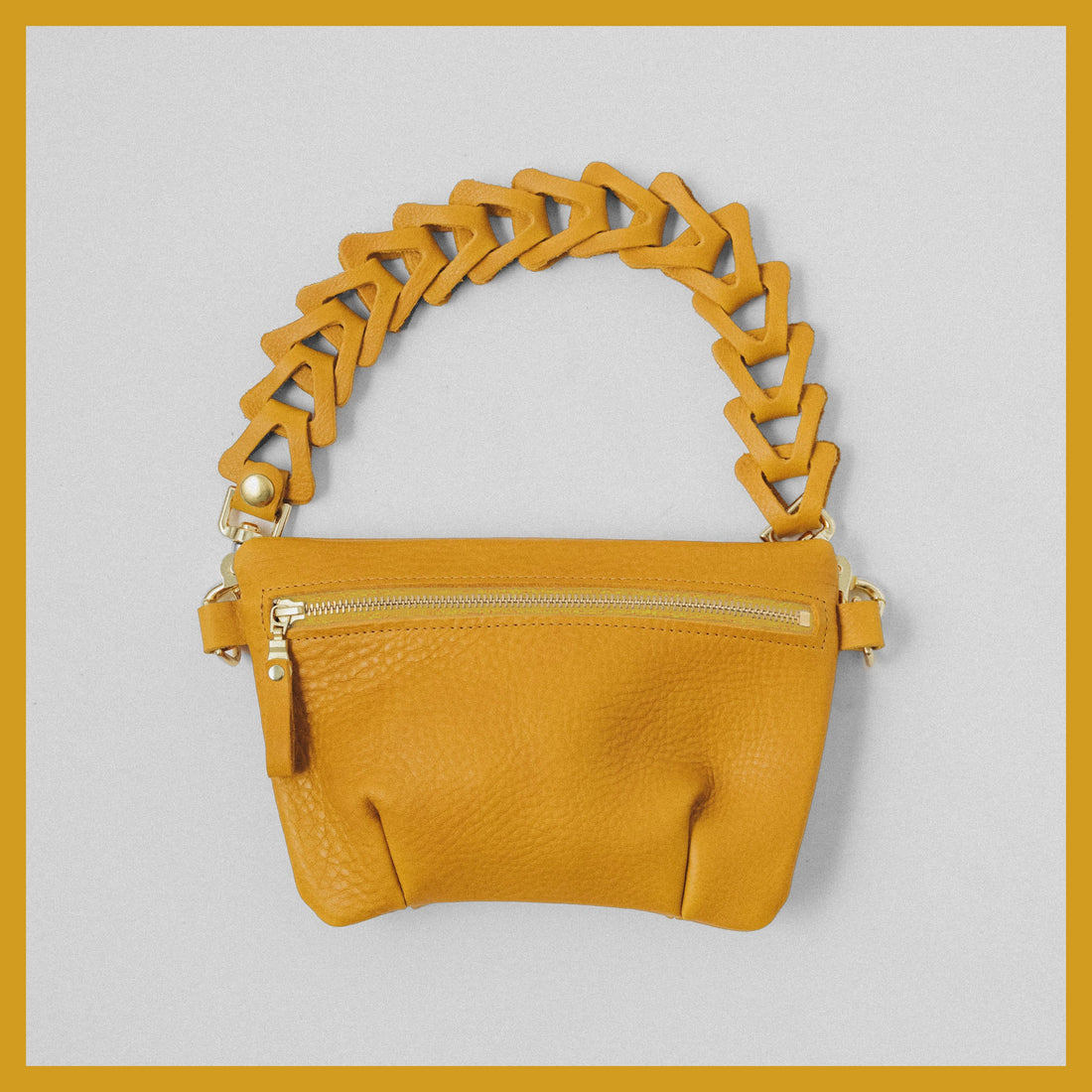 Scratch-and-Dent Marigold Cypress Belt Bag