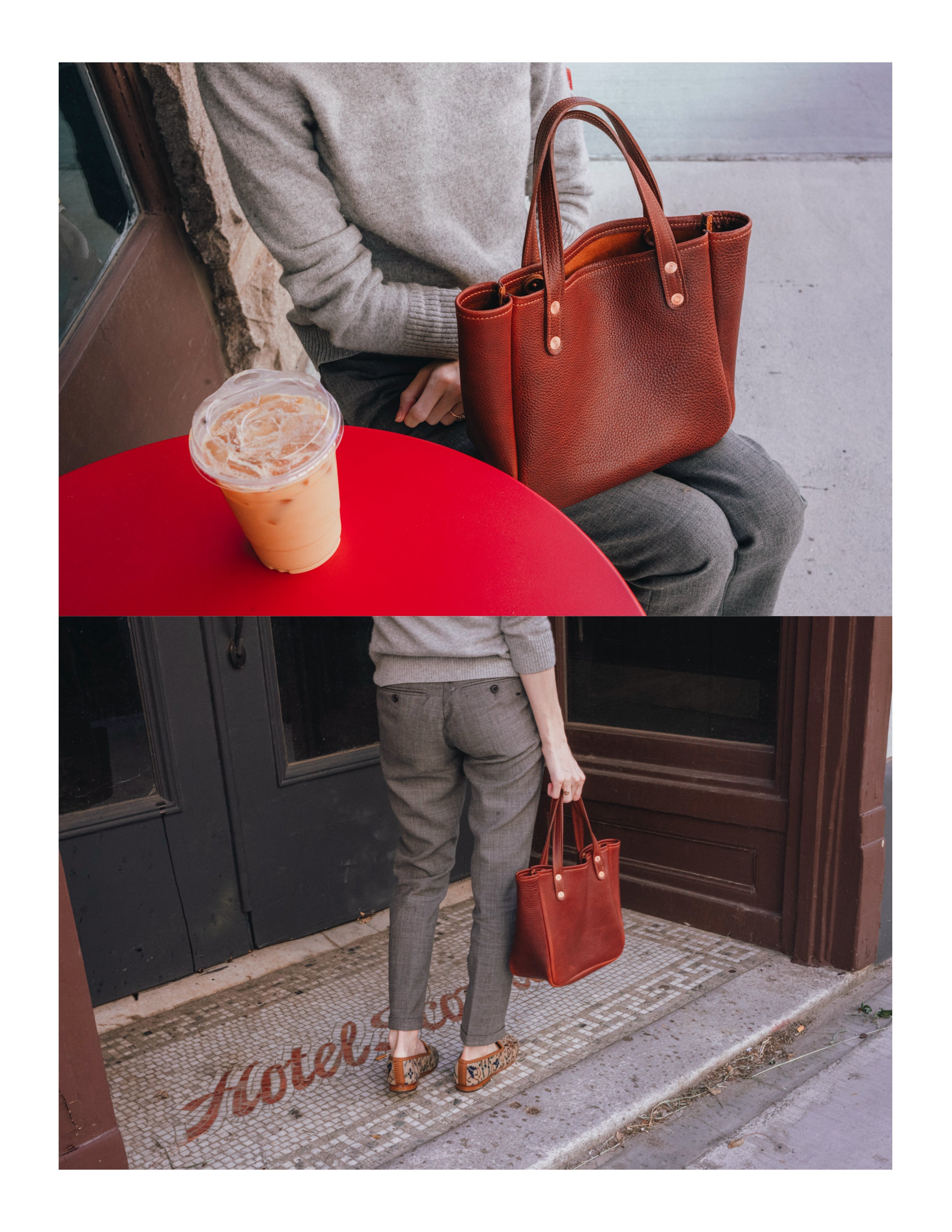 Green Bulldog Mini Carryall