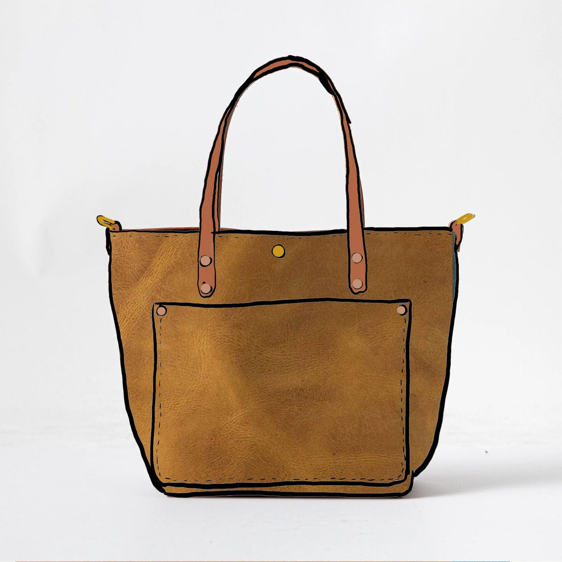 Scratch-and-Dent Mustard Travel Tote
