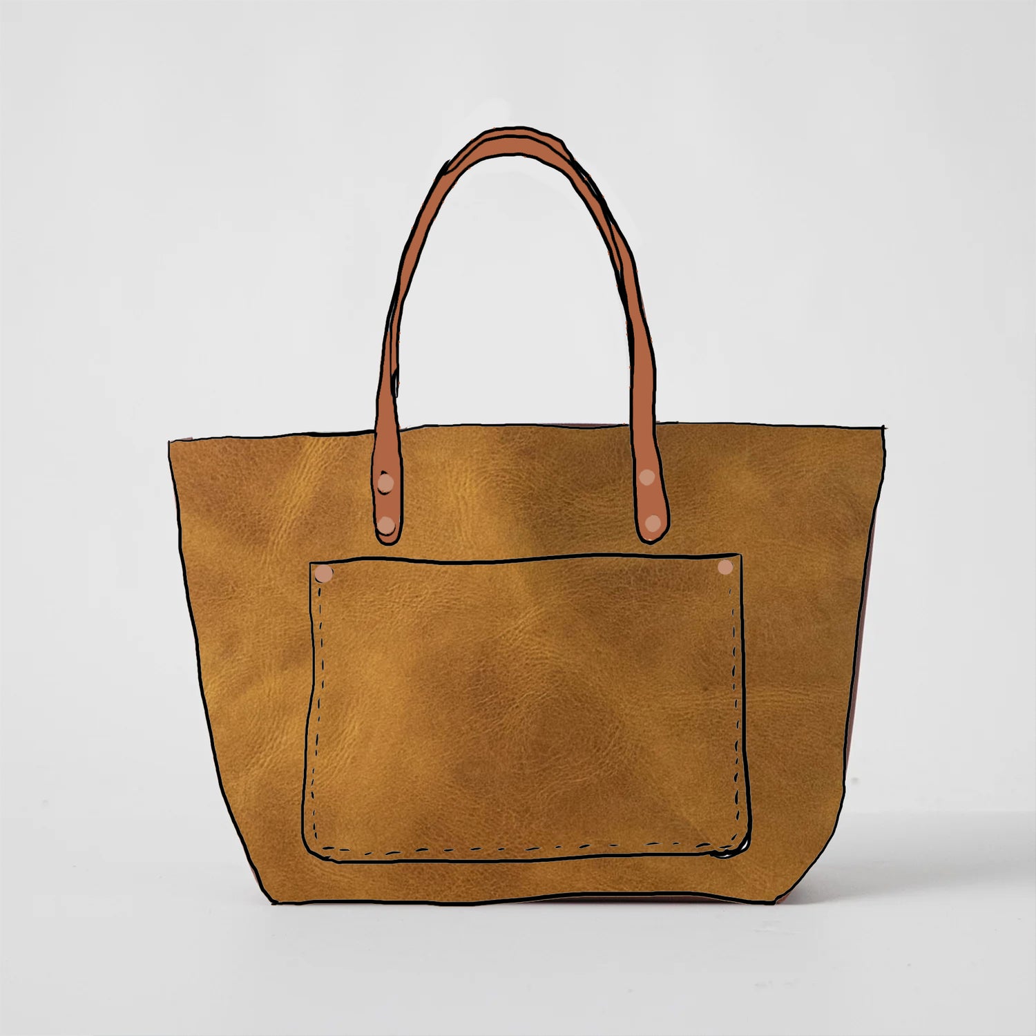 Scratch-and-Dent Mustard Market Tote