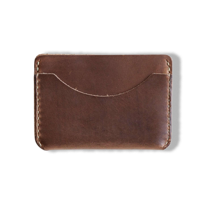 Natural Chromexcel Card Case