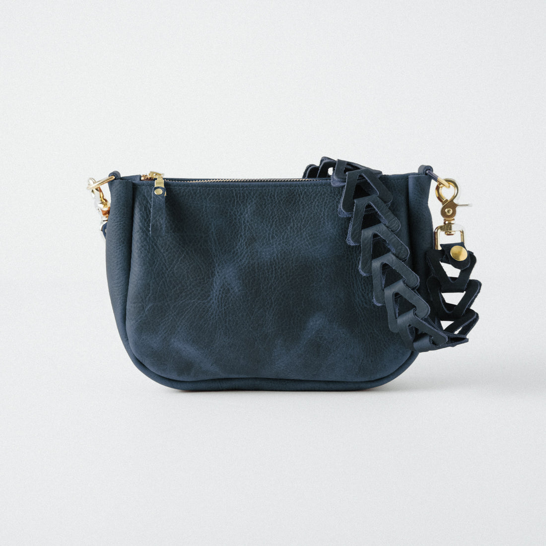 Navy Kodiak Medium Crossbody Bag