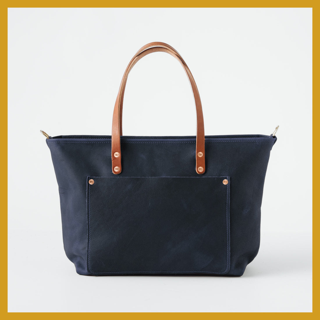 Scratch-and-Dent Navy Kodiak Market Tote