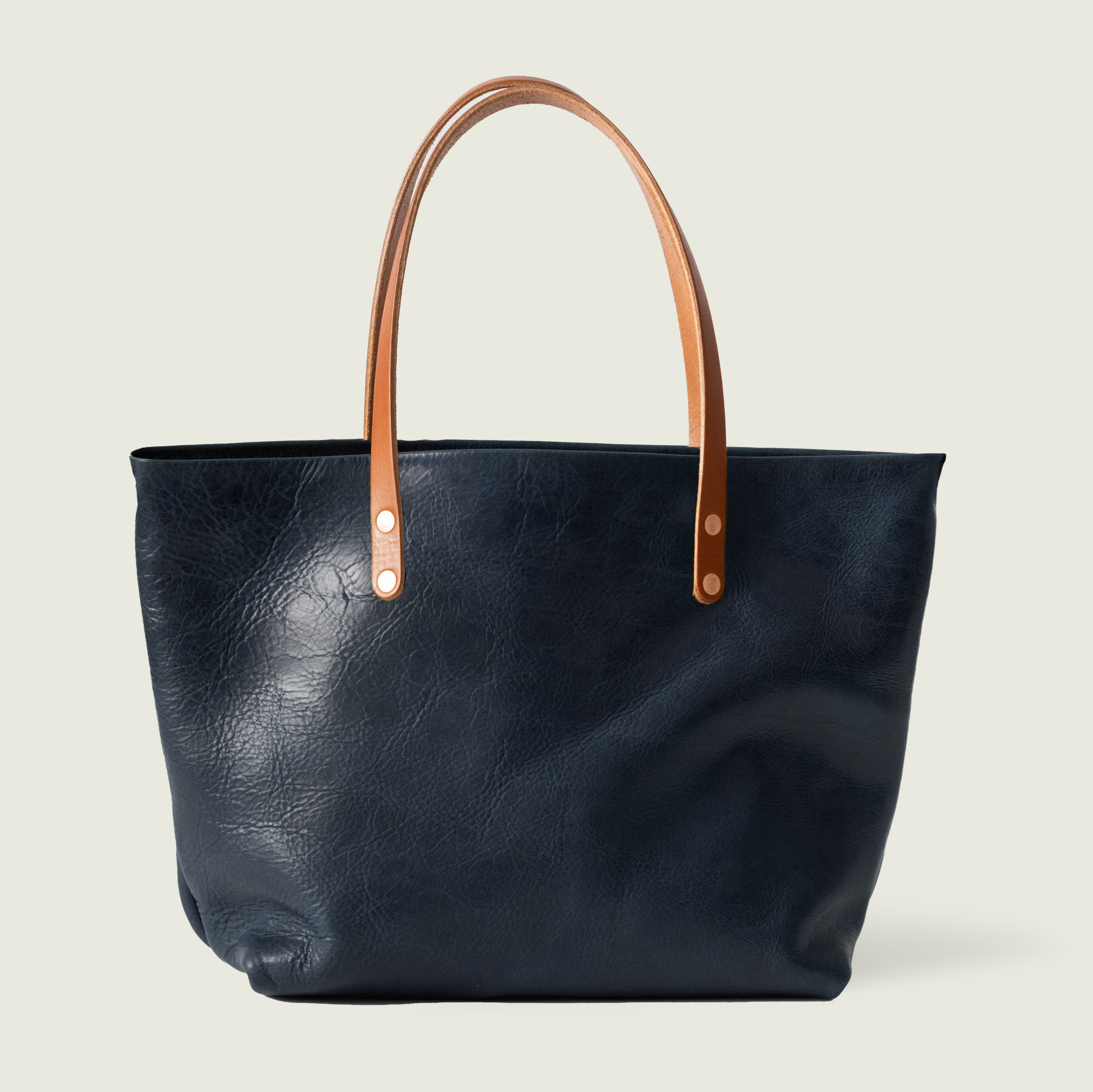 navy Navajo Bison East West Tote