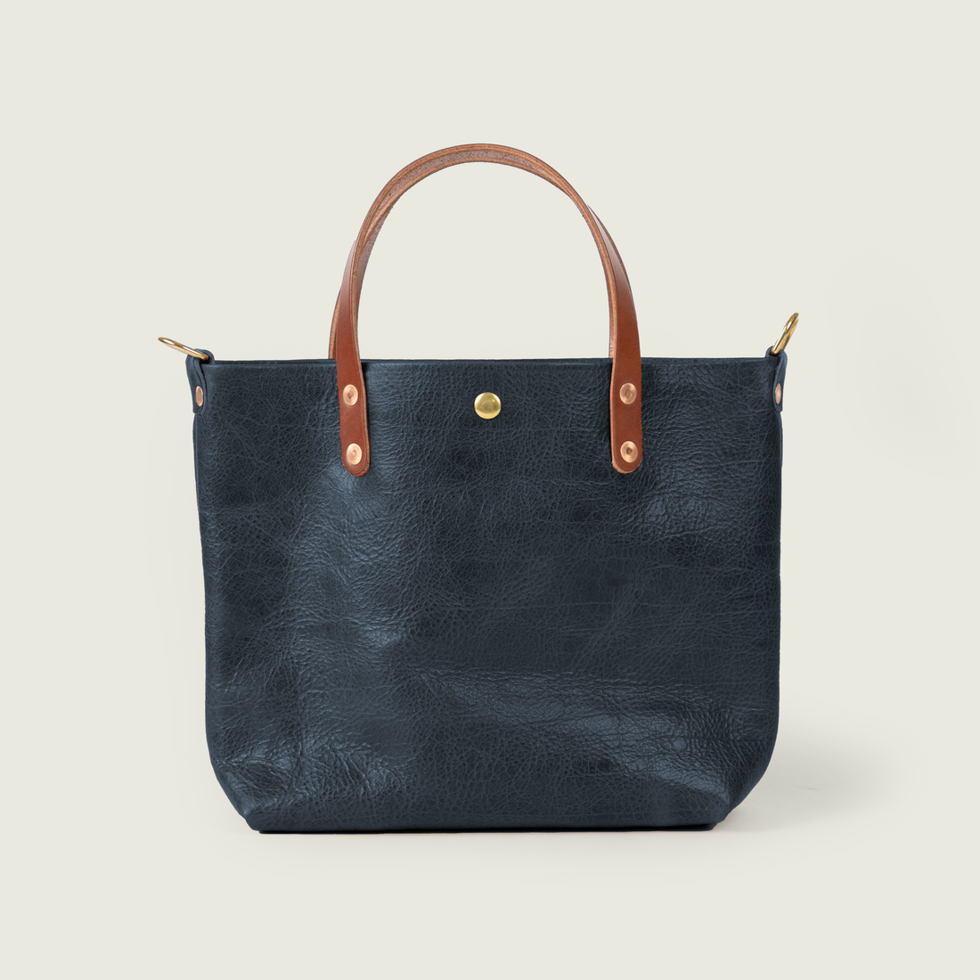 Navy Navajo Bison Mini Tote