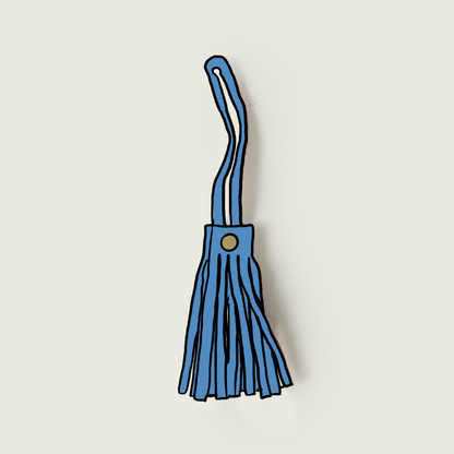 Showroom Roulette Leather Tassel