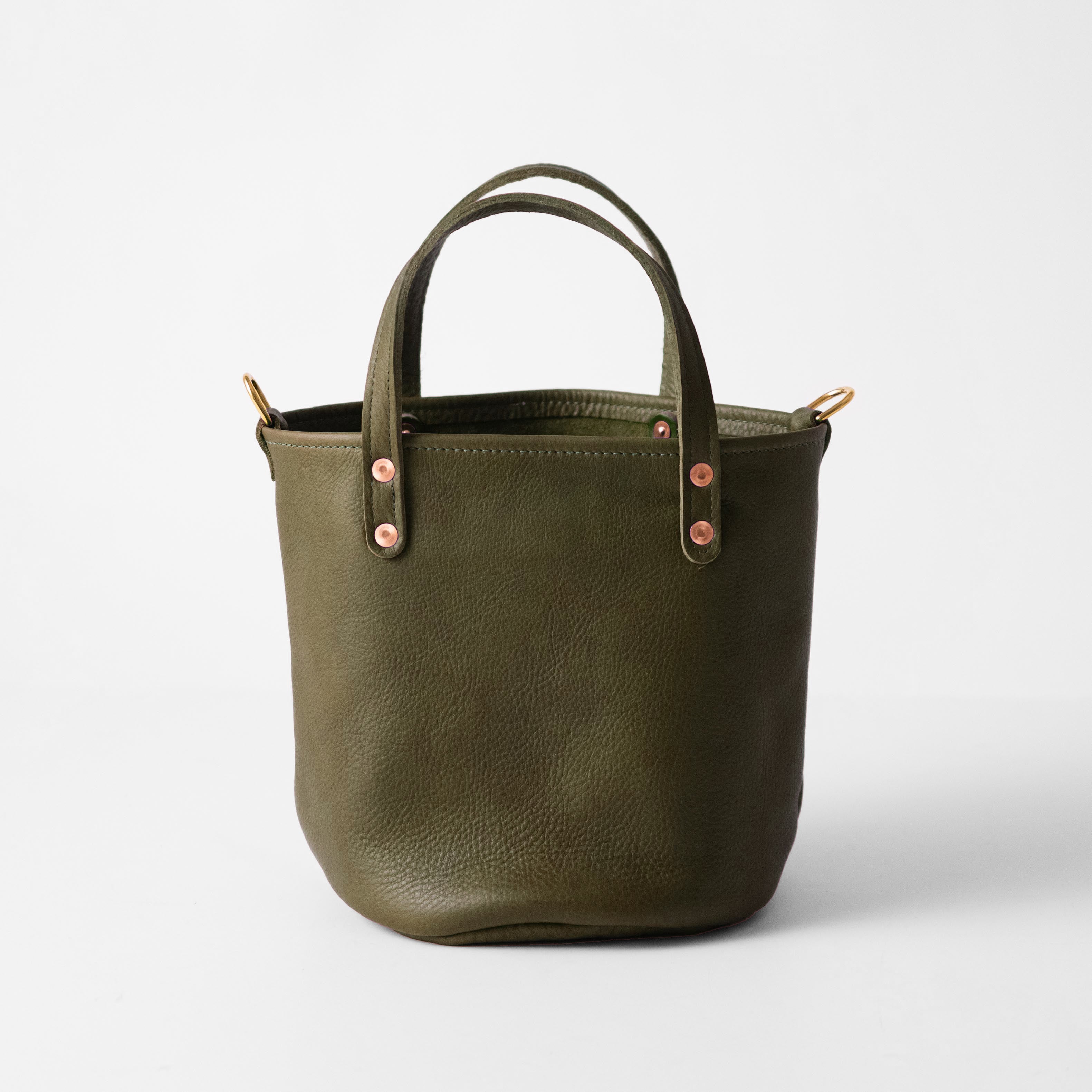 Olive Cypress Bucket Tote