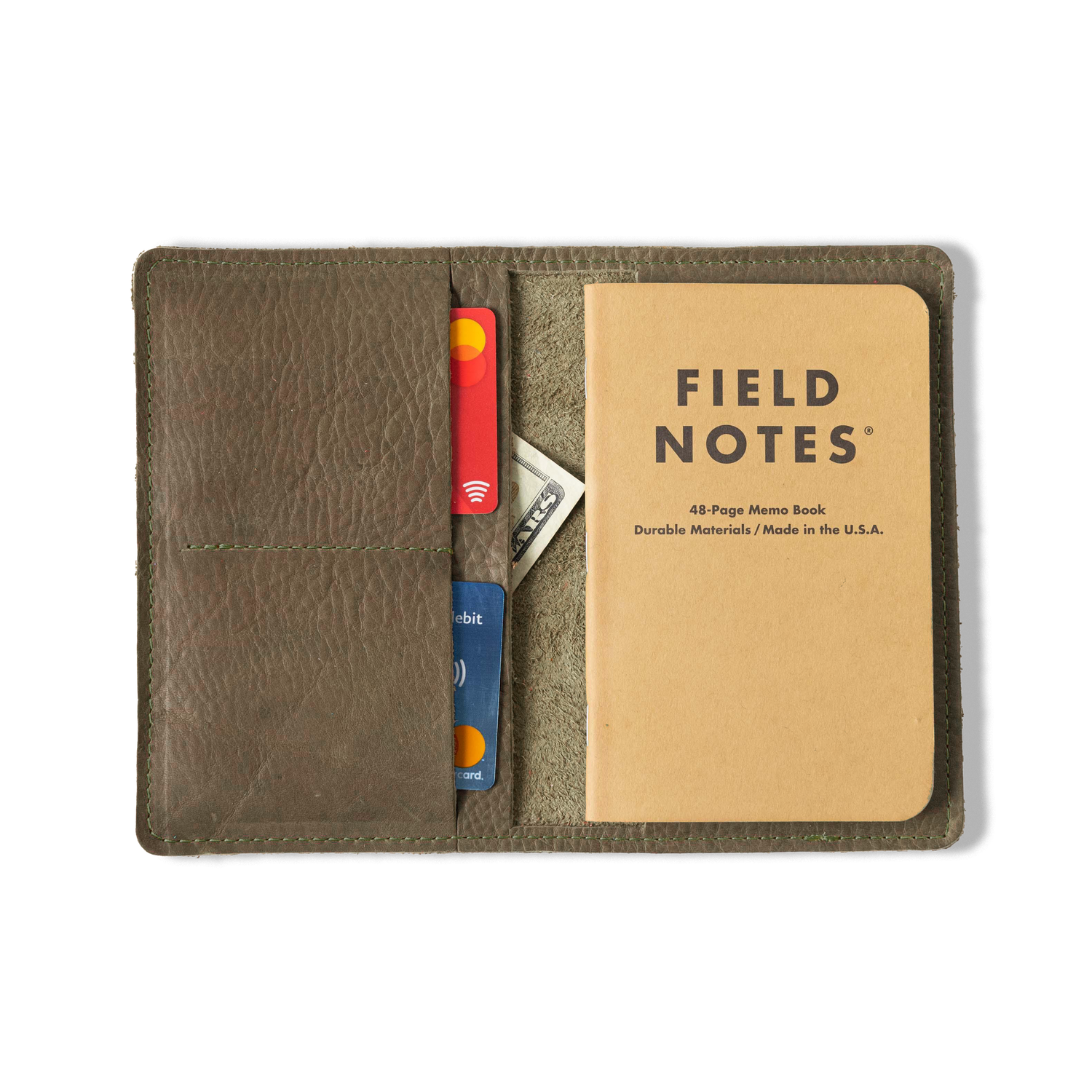 Olive Kodiak Passport Wallet