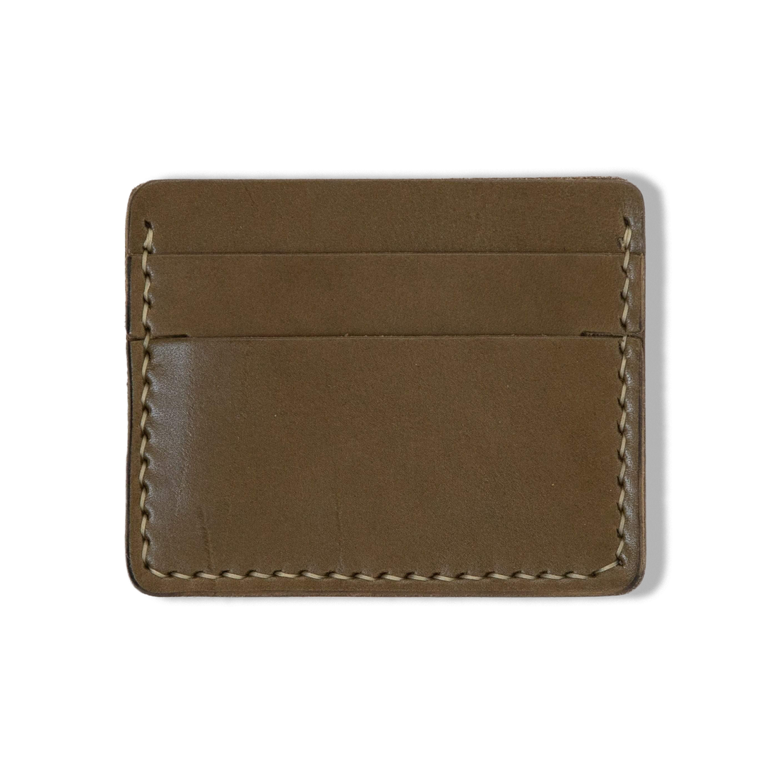 Olive Green Slim Card Wallet