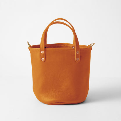 Orange Cypress Bucket Tote