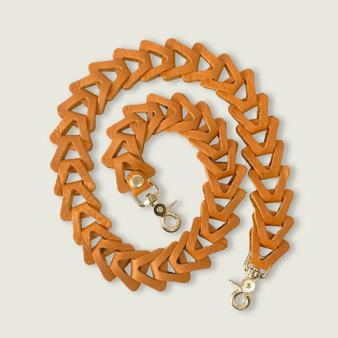 Orange Cypress Chain Link Strap