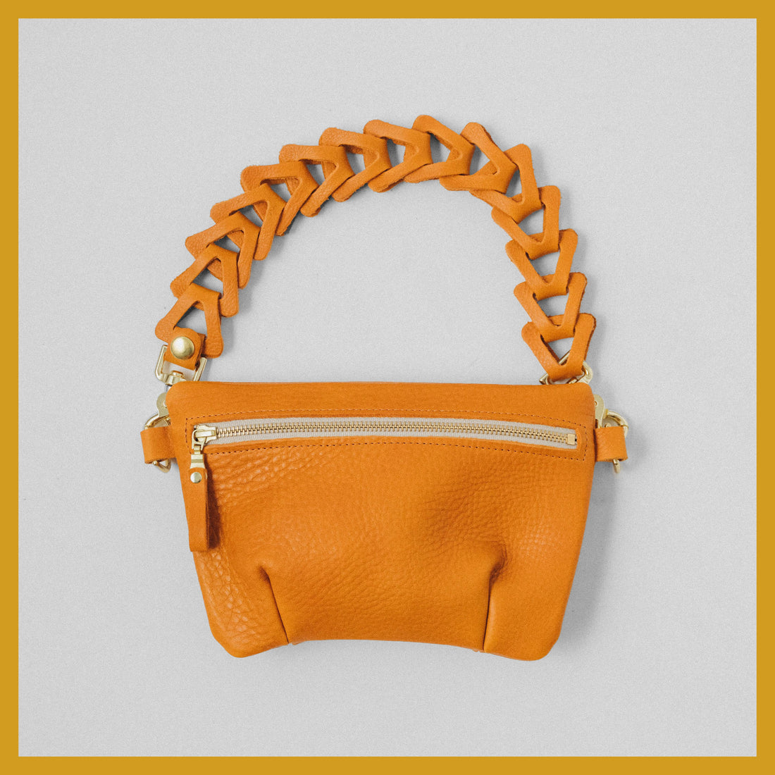 Scratch-and-Dent Orange Cypress Belt Bag