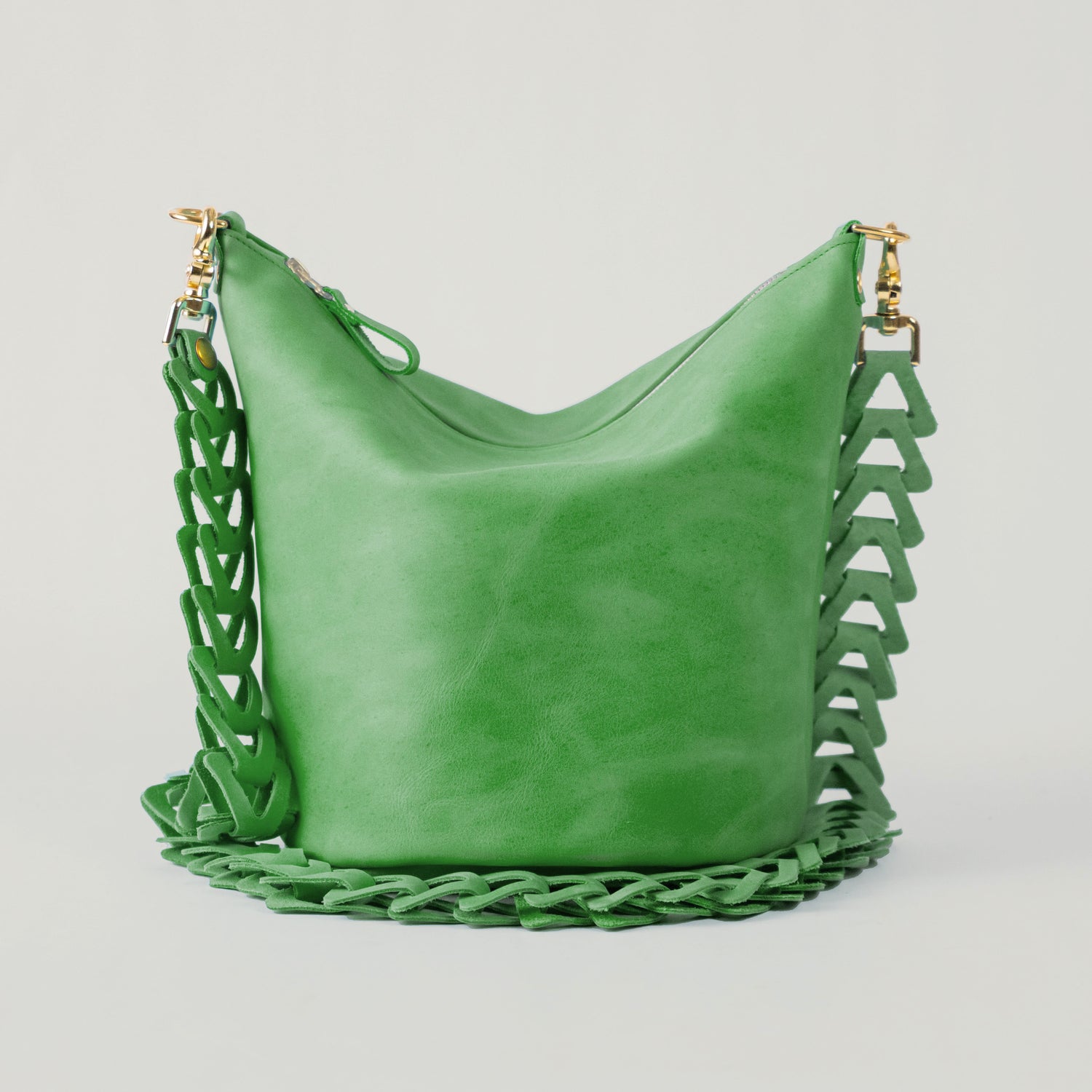 Denver Zip-Top Bucket Bag
