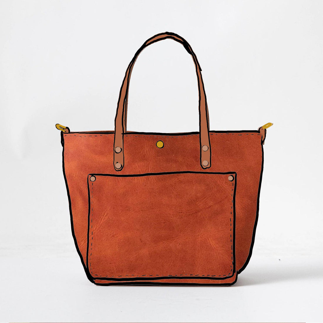 Scratch-and-Dent Paprika Travel Tote