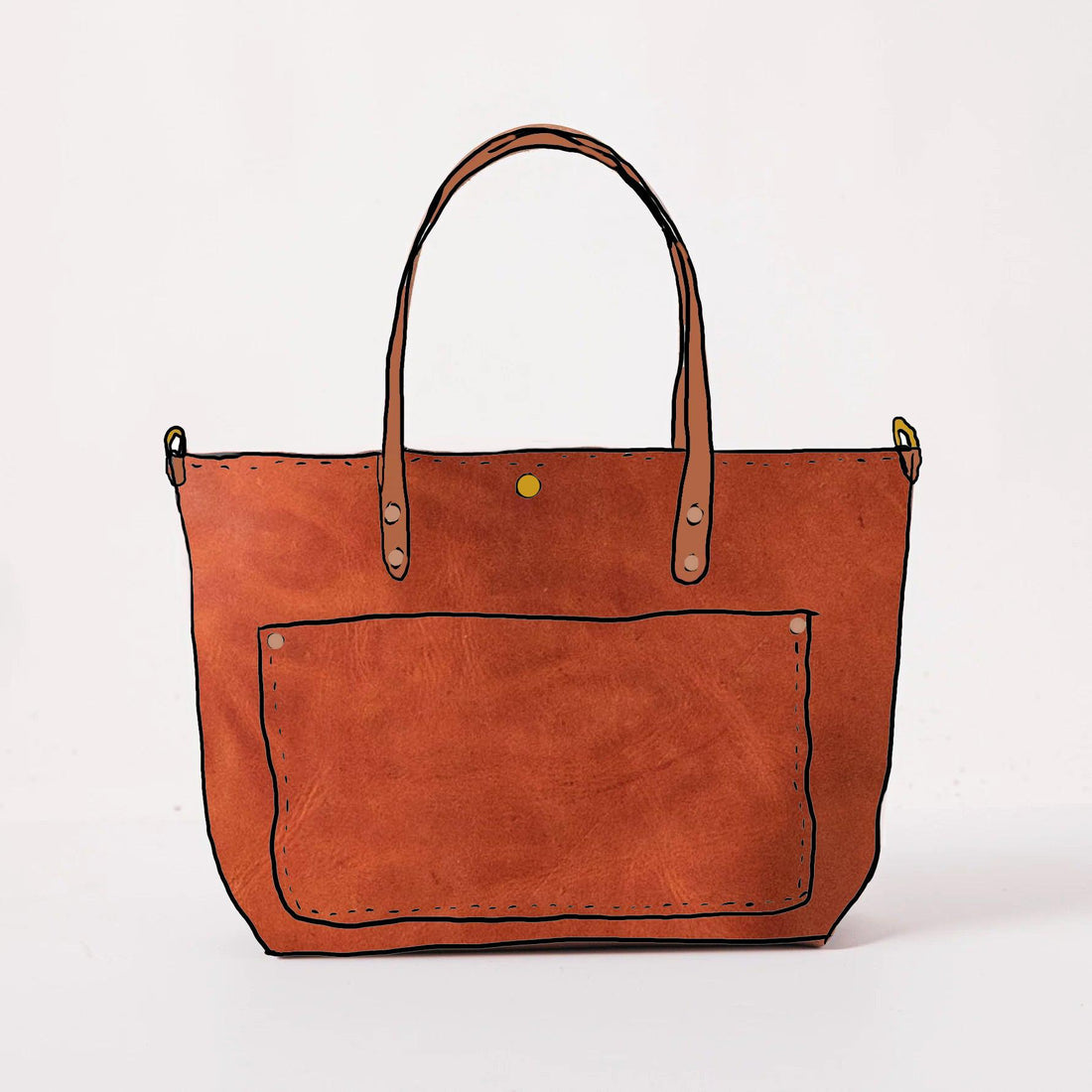 Scratch-and-Dent Paprika East West Travel Tote
