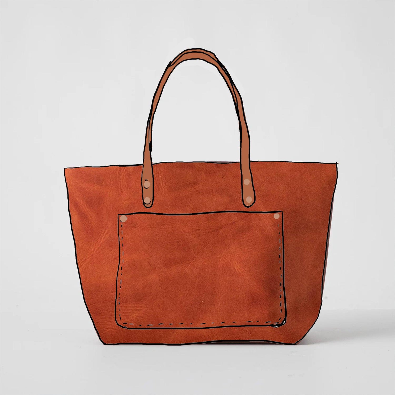 Scratch-and-Dent Paprika Market Tote