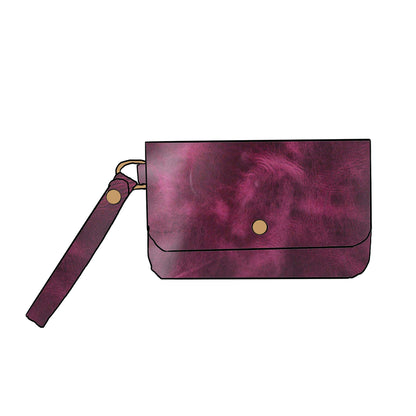 Purple Cheaha Wristlet Clutch