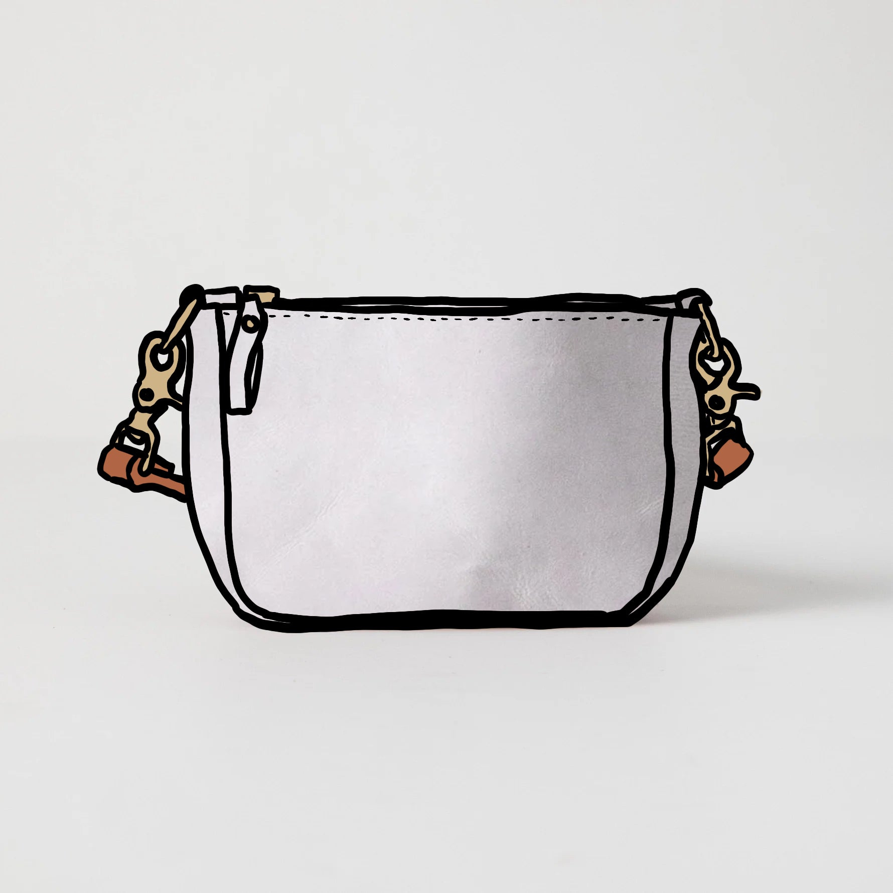 Scratch-and-Dent Pearl Mini Crossbody Bag