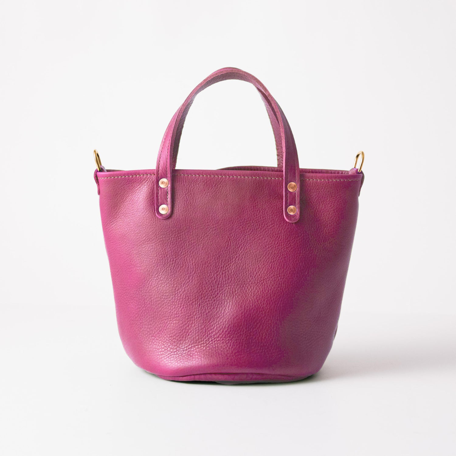 Pink Bulldog Bucket Tote