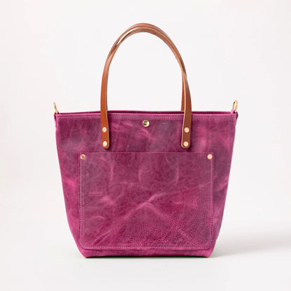 Pink Bulldog Travel Tote