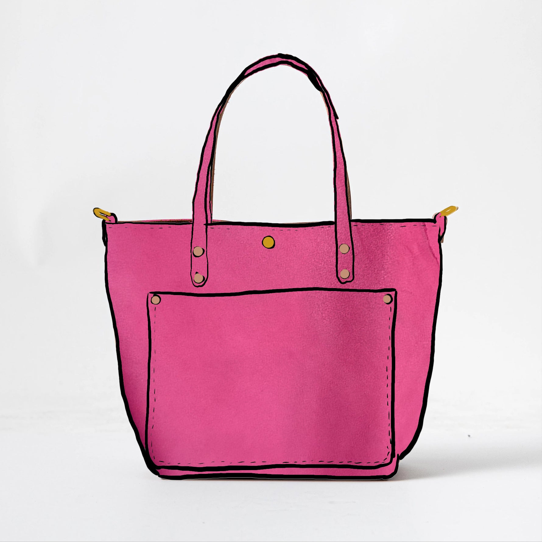 Pink Dearborn Travel Tote