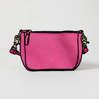 Pink Dearborn Medium Crossbody Bag