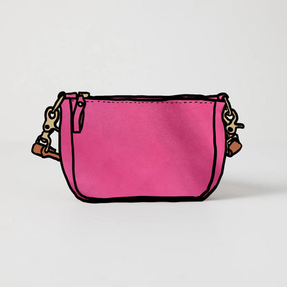 Pink Dearborn Mini Crossbody Bag