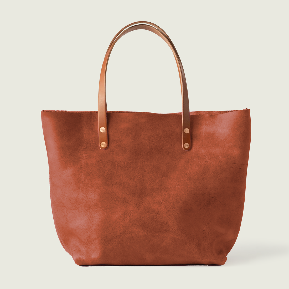 Pumpkin Bulldog East West Tote